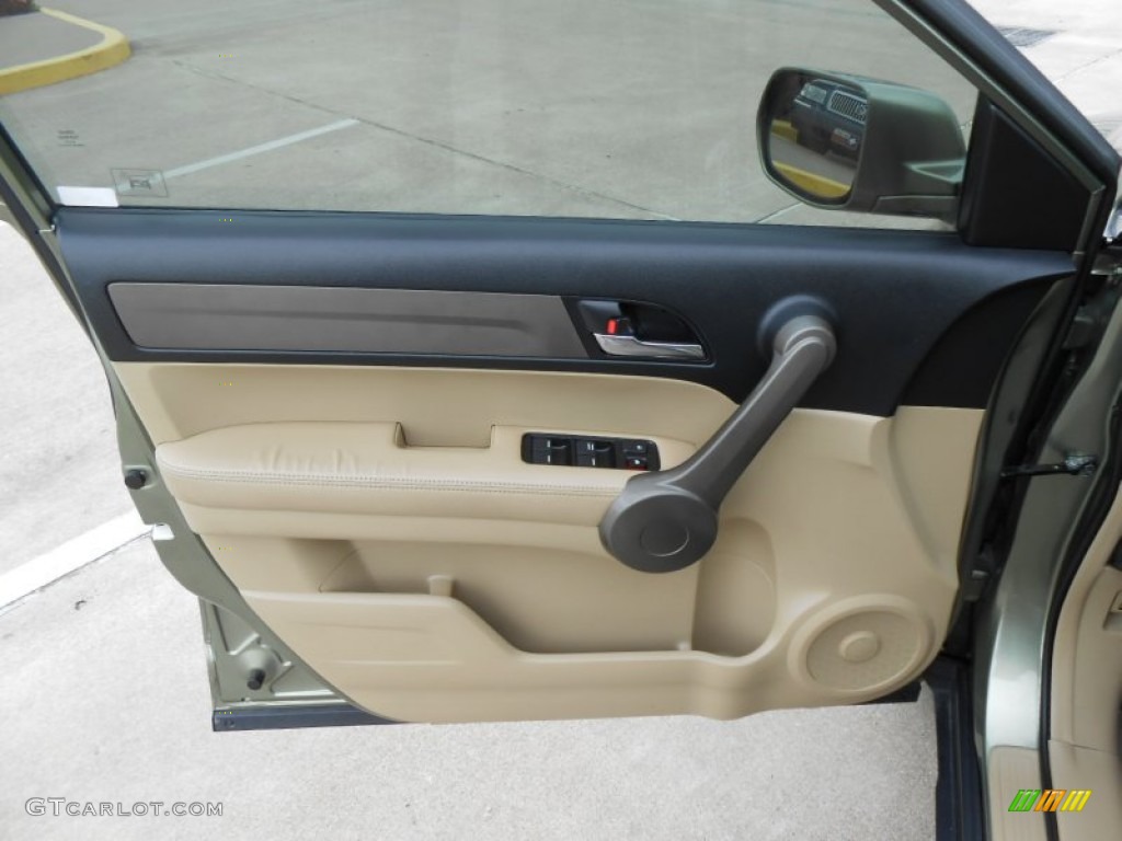 2008 Honda CR-V EX-L Ivory Door Panel Photo #76872467