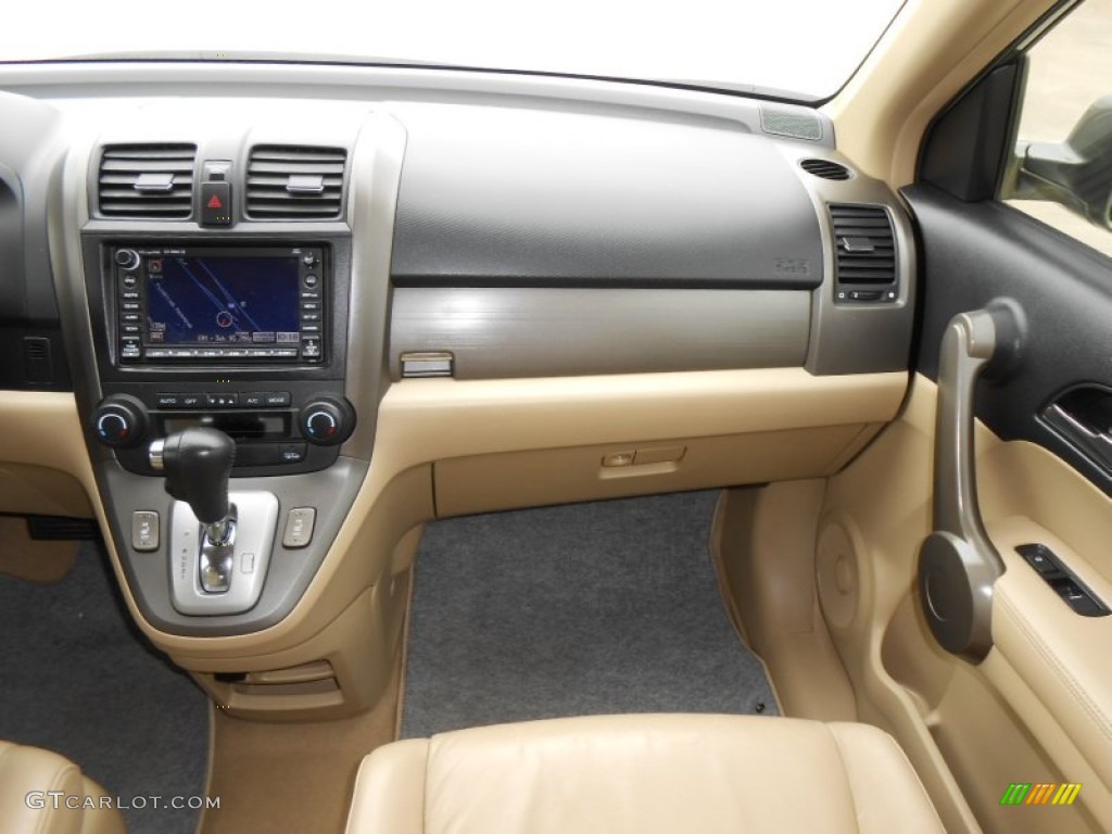 2008 CR-V EX-L - Green Tea Metallic / Ivory photo #21