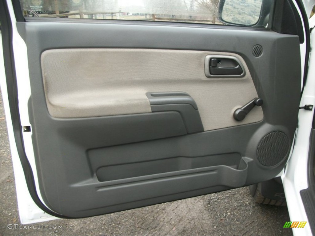 2004 Chevrolet Colorado LS Crew Cab Medium Dark Pewter Door Panel Photo #76872786