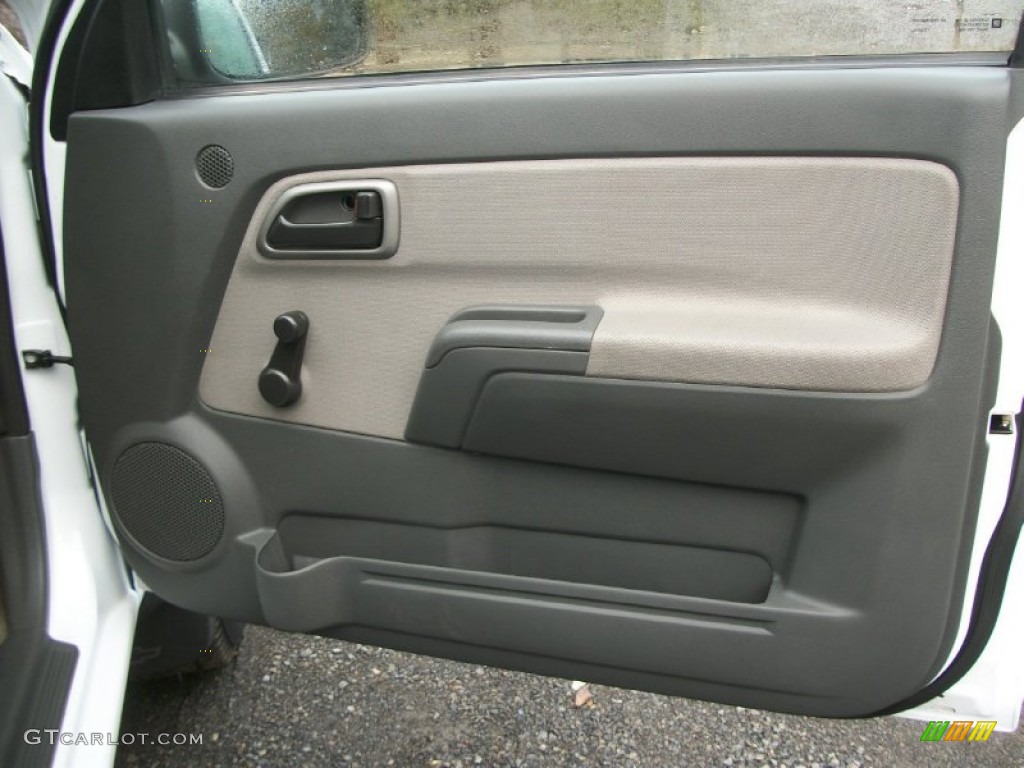 2004 Chevrolet Colorado LS Crew Cab Medium Dark Pewter Door Panel Photo #76872804
