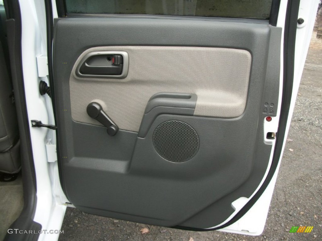 2004 Chevrolet Colorado LS Crew Cab Medium Dark Pewter Door Panel Photo #76872810