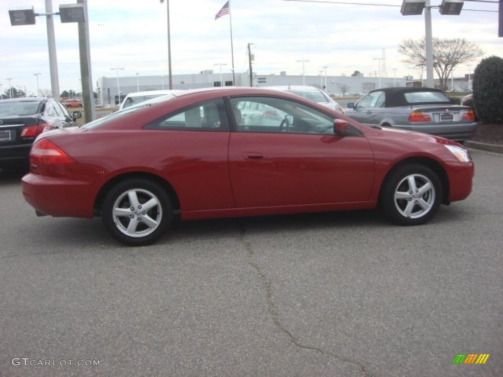 2003 Accord EX-L Coupe - San Marino Red / Ivory photo #5