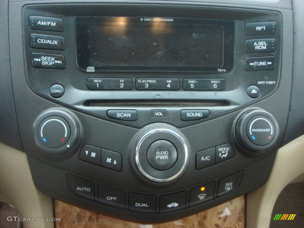 2003 Accord EX-L Coupe - San Marino Red / Ivory photo #15