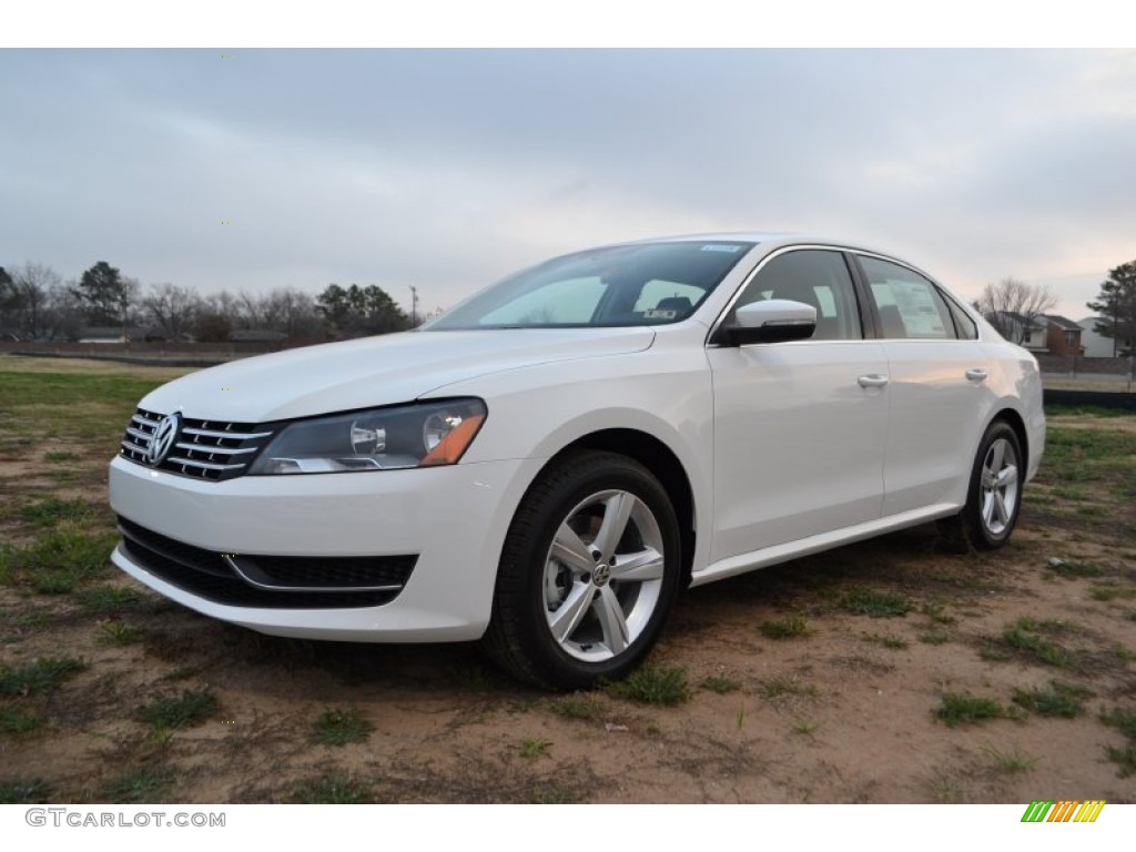 Candy White 2013 Volkswagen Passat TDI SE Exterior Photo #76874759