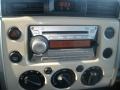 2010 Toyota FJ Cruiser Dark Charcoal/Beige Interior Audio System Photo