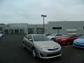 2013 Champagne Mica Toyota Camry LE  photo #1