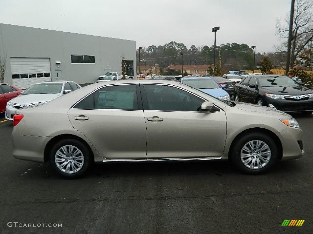 2013 Camry LE - Champagne Mica / Ivory photo #2