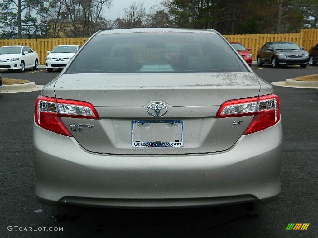 2013 Camry LE - Champagne Mica / Ivory photo #4