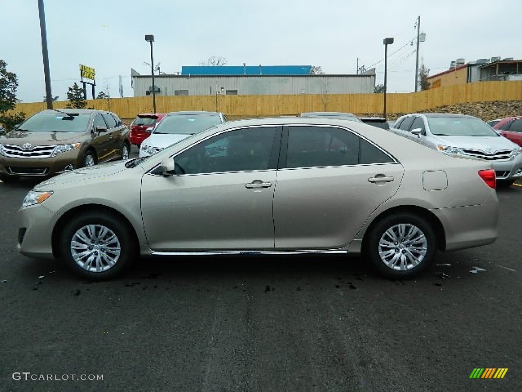 2013 Camry LE - Champagne Mica / Ivory photo #6