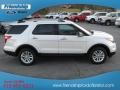 2013 White Platinum Tri-Coat Ford Explorer XLT 4WD  photo #6