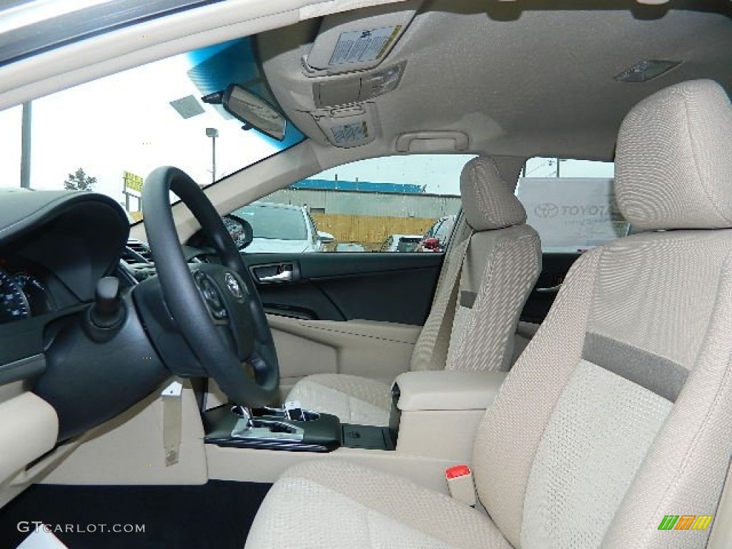 2013 Camry LE - Champagne Mica / Ivory photo #12