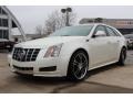 White Diamond Tricoat 2012 Cadillac CTS 3.0 Sport Wagon