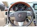 Cashmere/Cocoa 2012 Cadillac CTS 3.0 Sport Wagon Steering Wheel
