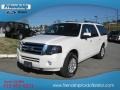 White Platinum Tri-Coat - Expedition EL Limited 4x4 Photo No. 3