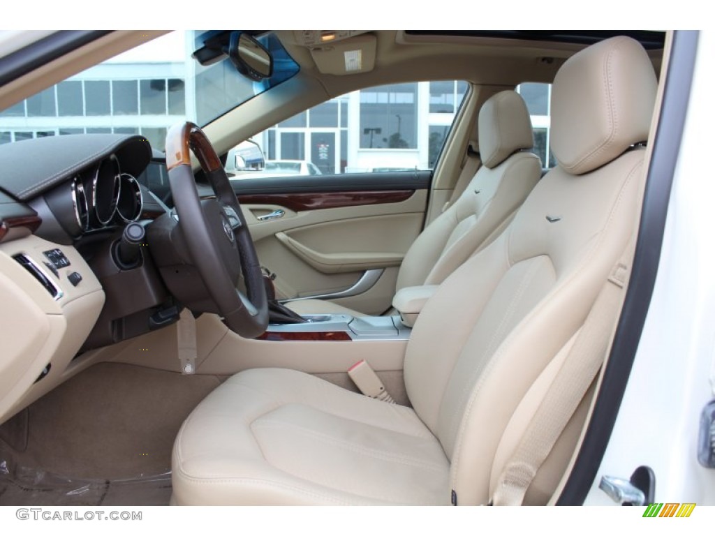 Cashmere/Cocoa Interior 2012 Cadillac CTS 3.0 Sport Wagon Photo #76875798