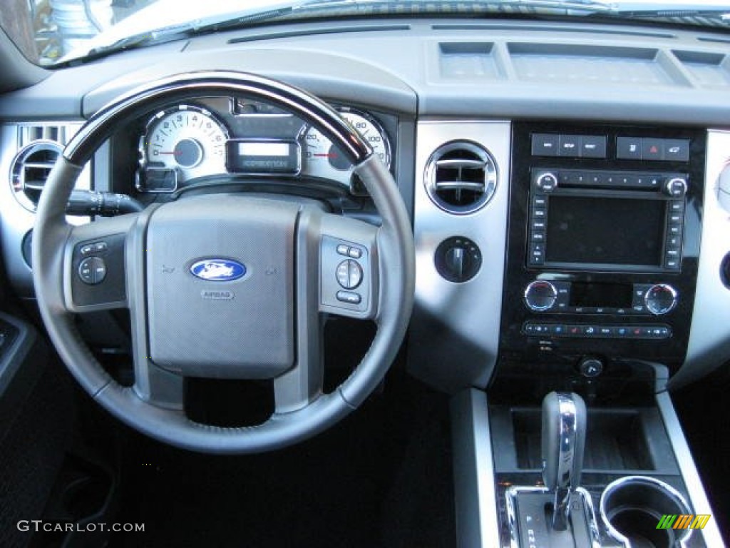 2013 Ford Expedition EL Limited 4x4 Charcoal Black Dashboard Photo #76876229