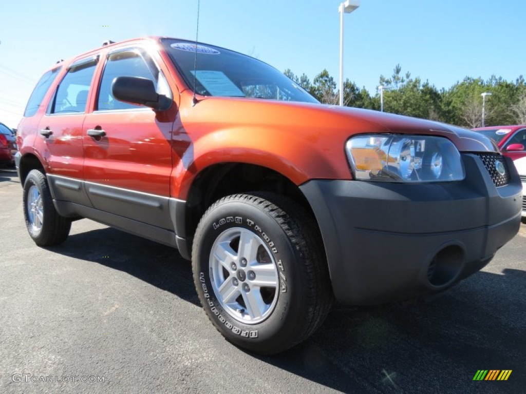 Blazing Copper Metallic 2006 Ford Escape XLS Exterior Photo #76876425