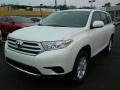 2013 Blizzard White Pearl Toyota Highlander   photo #7