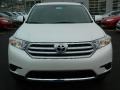 2013 Blizzard White Pearl Toyota Highlander   photo #8