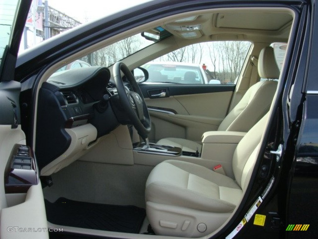 Ivory Interior 2012 Toyota Camry XLE Photo #76877525