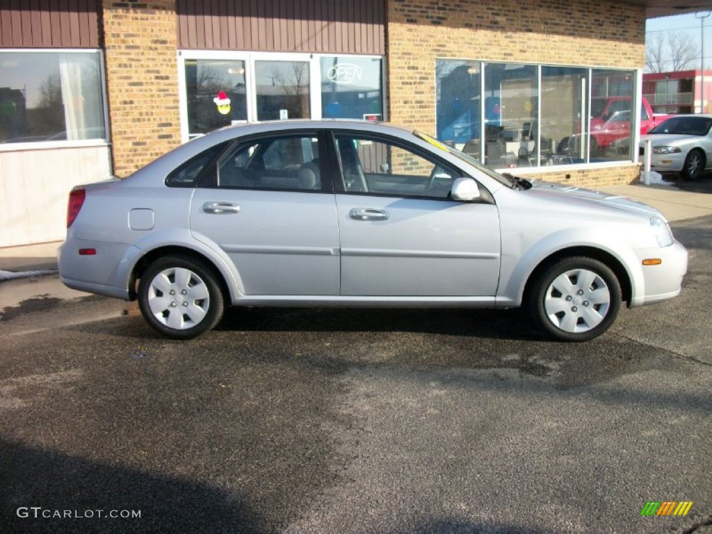 Titanium Silver Metallic 2008 Suzuki Forenza Standard Forenza Model Exterior Photo #76878184