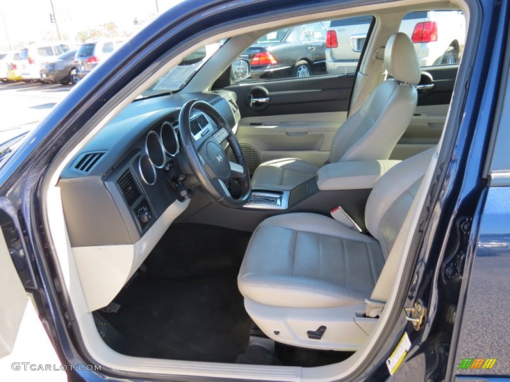 2006 Charger R/T - Midnight Blue Pearl / Dark Slate Gray/Light Graystone photo #7