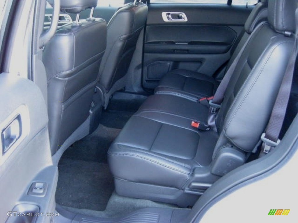 Charcoal Black Interior 2013 Ford Explorer XLT 4WD Photo #76878432