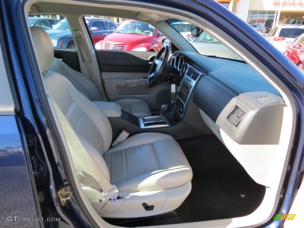 2006 Charger R/T - Midnight Blue Pearl / Dark Slate Gray/Light Graystone photo #13