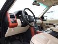 Sand/Jet 2009 Land Rover Range Rover HSE Interior Color