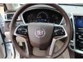 Shale/Brownstone 2013 Cadillac SRX Luxury FWD Steering Wheel