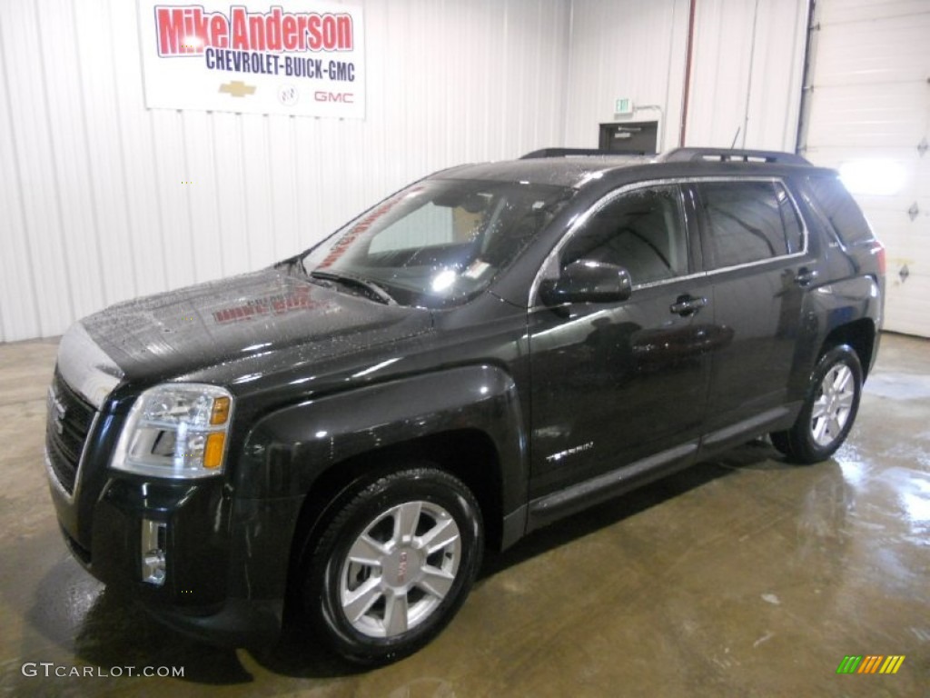 2013 Terrain SLE - Ashen Gray Metallic / Jet Black photo #1