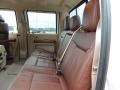 2011 Ford F250 Super Duty King Ranch Crew Cab 4x4 Rear Seat