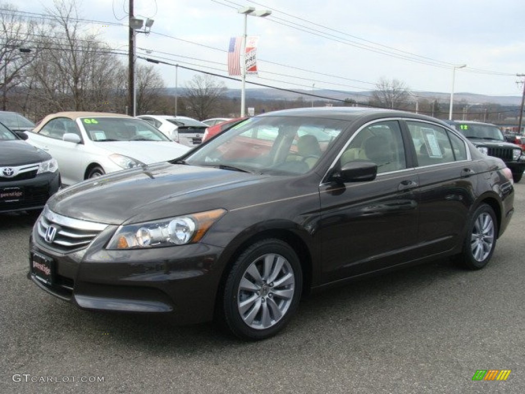 Dark Amber Metallic 2011 Honda Accord EX Sedan Exterior Photo #76879665