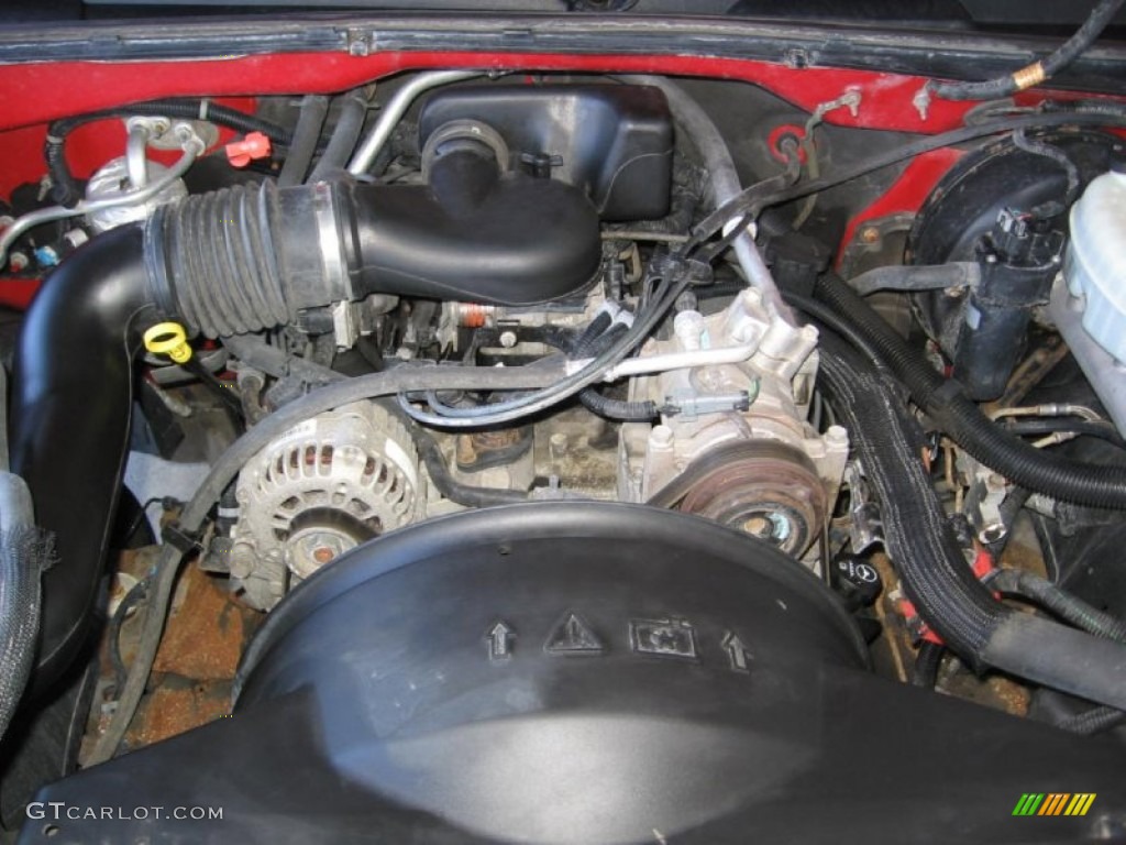 2003 Chevrolet Silverado 1500 LS Extended Cab 4.3 Liter OHV 12-Valve Vortec V6 Engine Photo #76880055