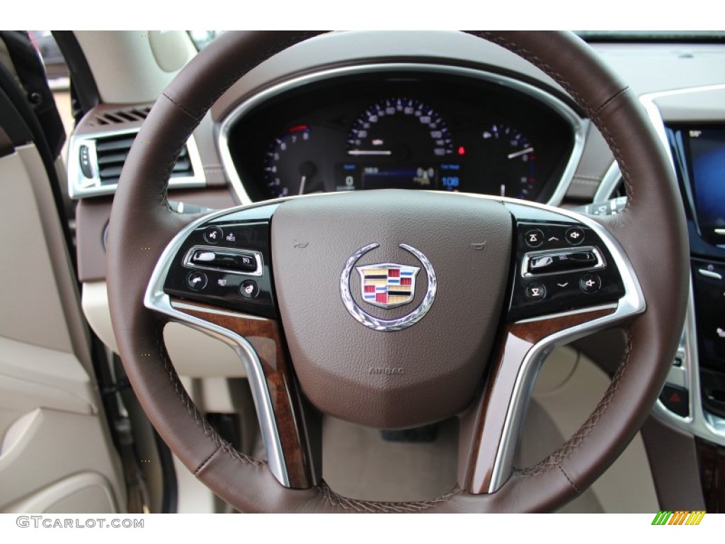 2013 SRX Luxury FWD - Silver Coast Metallic / Shale/Brownstone photo #12