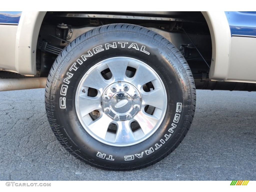 2008 Ford F250 Super Duty Lariat SuperCab 4x4 Wheel Photo #76880762