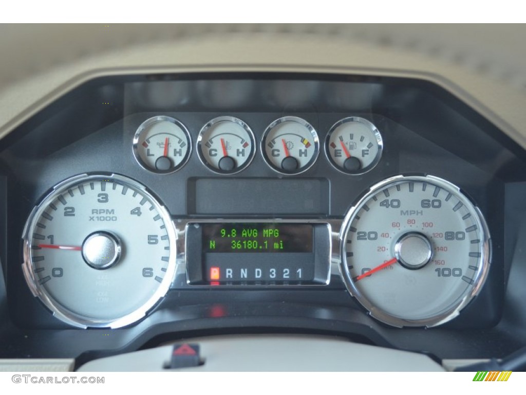 2008 Ford F250 Super Duty Lariat SuperCab 4x4 Gauges Photos
