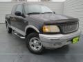 1999 Deep Wedgewood Blue Metallic Ford F150 Lariat Extended Cab 4x4  photo #1