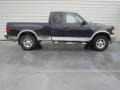 Deep Wedgewood Blue Metallic 1999 Ford F150 Lariat Extended Cab 4x4 Exterior