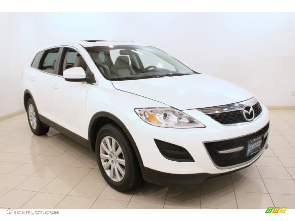 Crystal White Pearl Mica Mazda CX-9