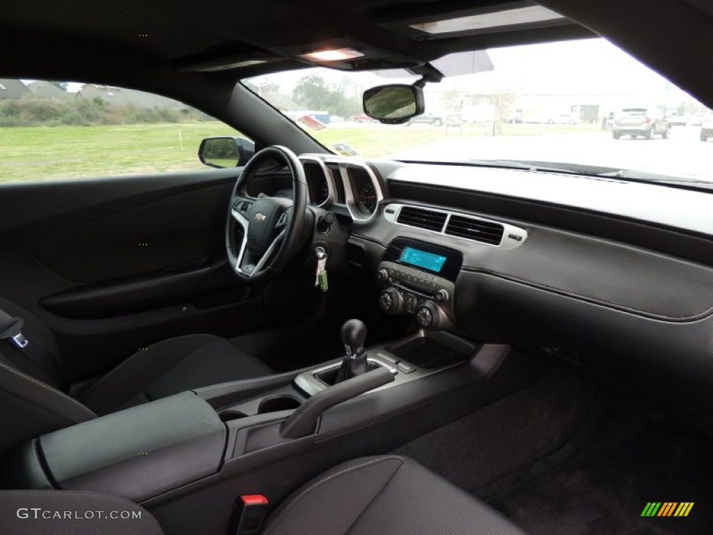 Black Interior 2012 Chevrolet Camaro SS Coupe Photo #76881272