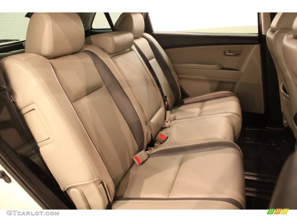 Sand Interior 2010 Mazda CX-9 Touring AWD Photo #76881309
