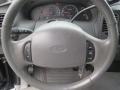 Medium Graphite 1999 Ford F150 Lariat Extended Cab 4x4 Steering Wheel