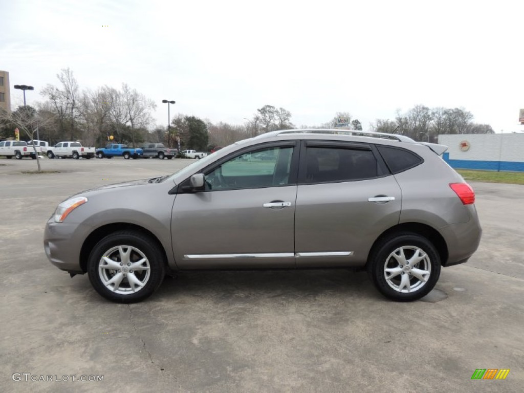 2011 Rogue SV - Platinum Graphite / Gray photo #5