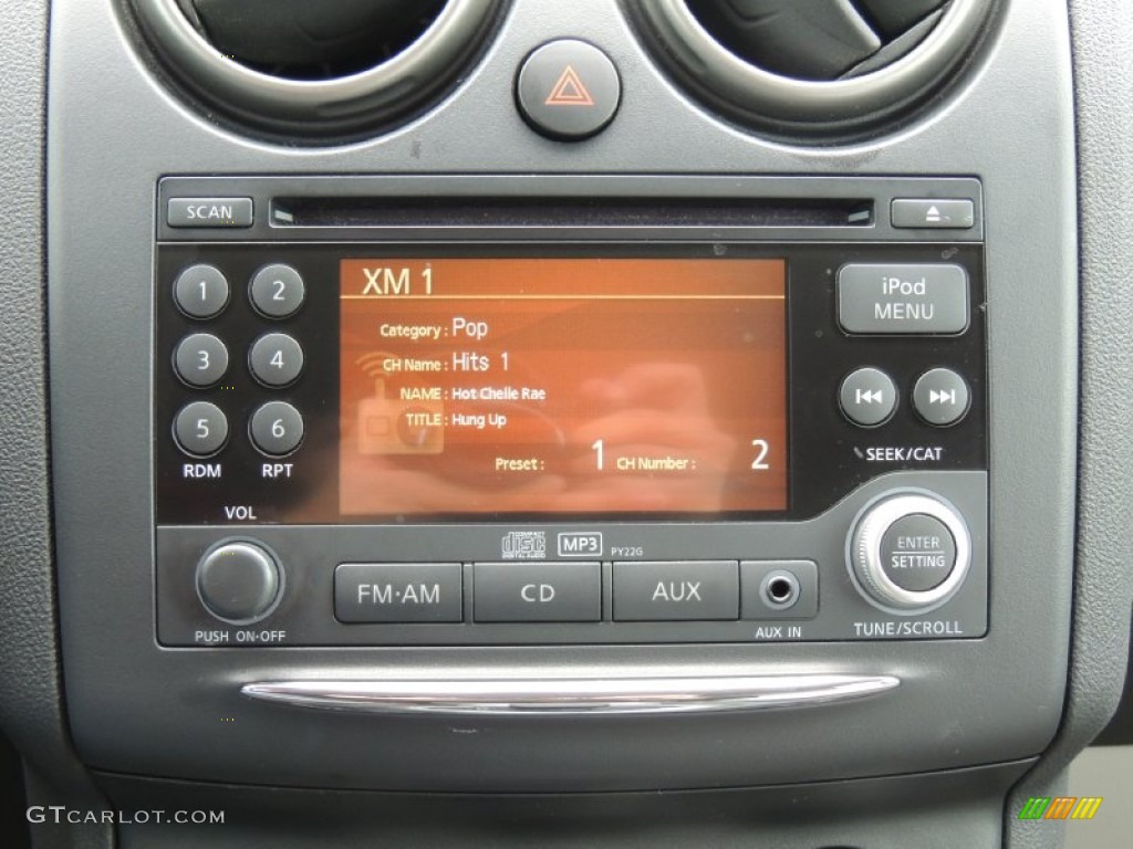 2011 Rogue SV - Platinum Graphite / Gray photo #18