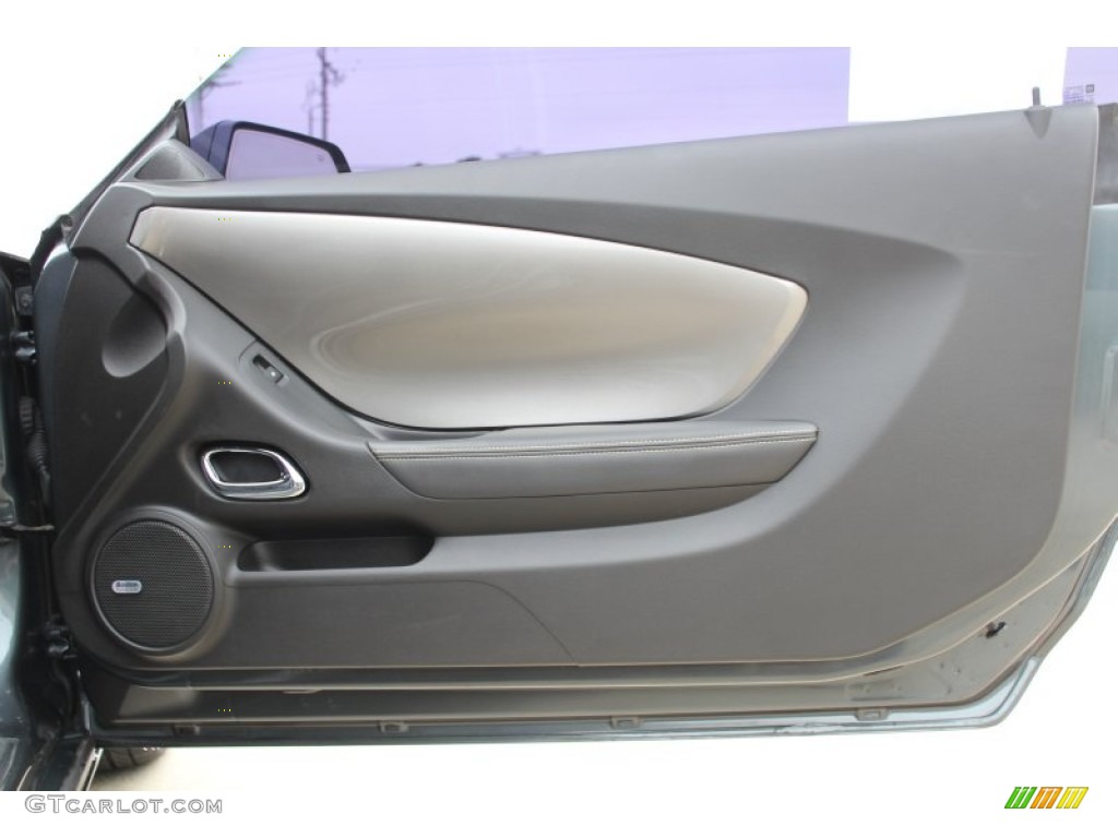 2010 Camaro SS Coupe - Cyber Gray Metallic / Black photo #16