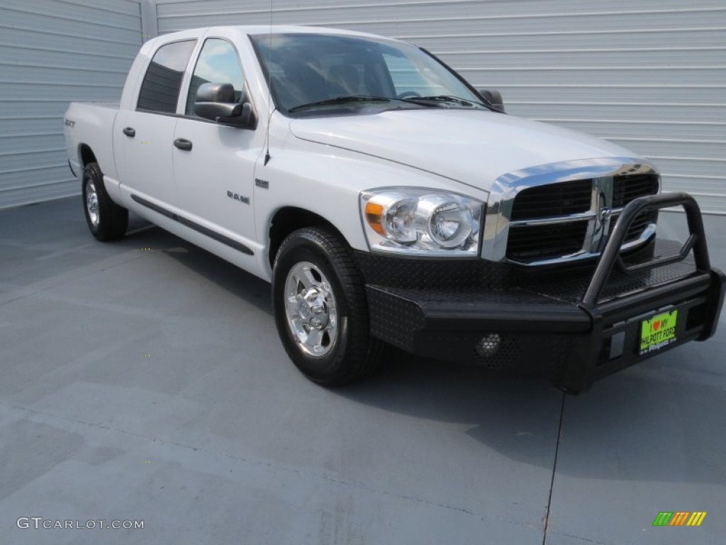 Bright White Dodge Ram 1500