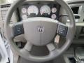 Khaki 2008 Dodge Ram 1500 SXT Mega Cab Steering Wheel