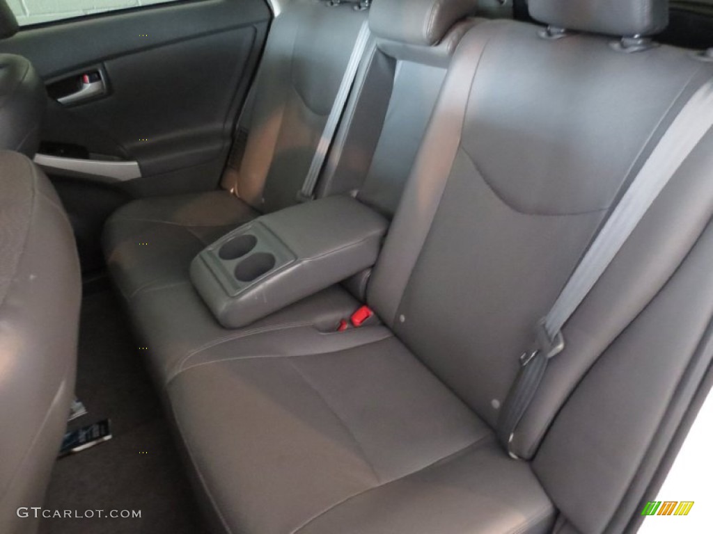 2010 Prius Hybrid IV - Blizzard White Pearl / Dark Gray photo #16
