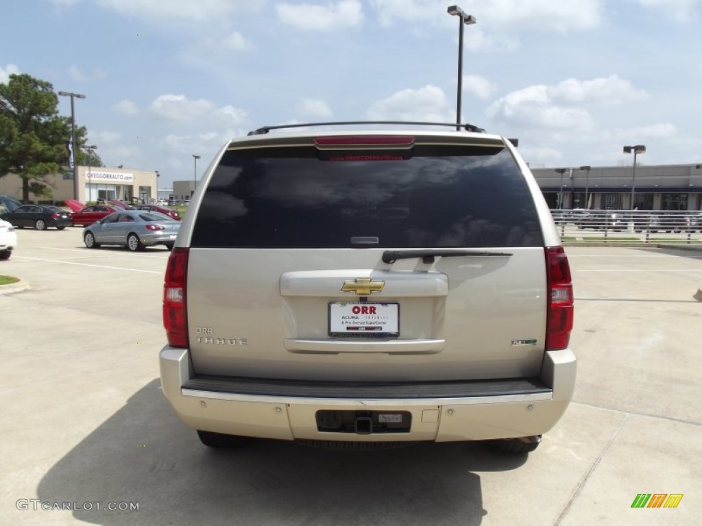 2010 Tahoe LTZ - Gold Mist Metallic / Light Cashmere/Dark Cashmere photo #8